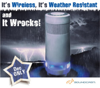 It's Wireless, It's Weather Resistant and it Wrocks!