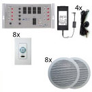 ABX-88/845 4-Source 4 Zone to 8 Room Kit